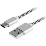 GoGEN USBAC100MM2 USB / USB-C, opletený, 1m – Zbozi.Blesk.cz