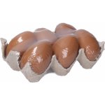 Wiky Vajíčko dekorační plastové hnědé 6 cm, 6ks – Zboží Dáma Wiky Vajíčko dekorační plastové hnědé 6 cm, 6ks – Zboží Dáma