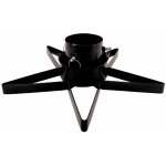 Seizis Černý stojan kovový Hvězda Ø 47cm – Zboží Mobilmania