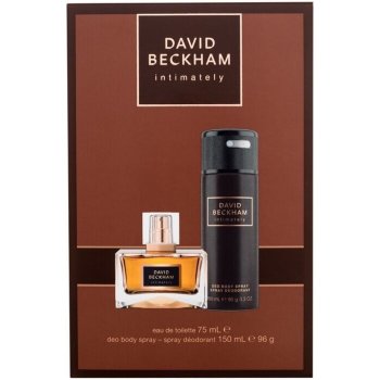 David Beckham Intimately pánská sada EDT 75 ml + deodorant 150 ml