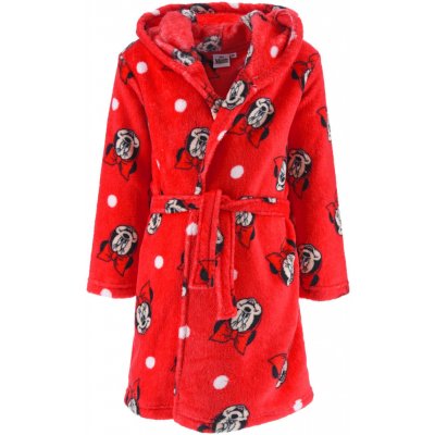 Dívčí župan Disney Minnie červený – Zboží Dáma