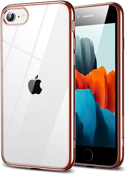 Pouzdro ESR Halo Rose zlaté iPhone SE 2022