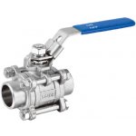 GEBO Trojdílný kulový kohout NEREZ 3/4" PN63, -50°C až +180°C 607-034 – Hledejceny.cz