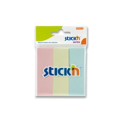 Hopax Stick'n Pastel Notes - samolepicí záložky - 76x25 mm, 3x50 l. – Zboží Dáma