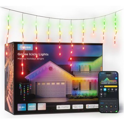 Govee Smart LED rampouchy RGB Matter 10 m H70D13D1 – Zboží Dáma