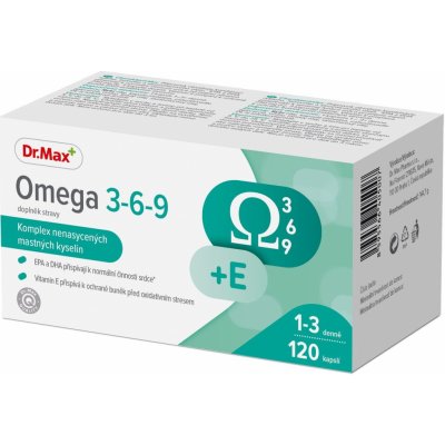 Dr.Max Omega 3-6-9 120 kapslí