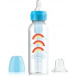 Dr. Brown´s kojenecká láhev standard úzkohrdlá Options plus modrá 250 ml – Zboží Dáma