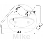 JMP vnitřní Krycí plachta na motorku šedá XXL – Sleviste.cz