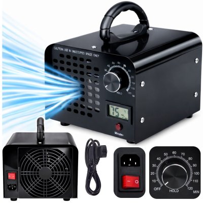 LEAN 29377 Generátor ozonu 60000 mg/h LCD časovač – Sleviste.cz