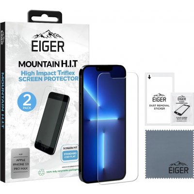 Eiger Mountain H.I.T. Screen Protector (2 Pack) for Apple iPhone 13 Pro Max EGSP00787 – Zboží Mobilmania