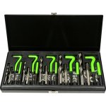 Sada na opravu závitů, M5 - M12, 130 pcs. - JBM 51896 – Hledejceny.cz