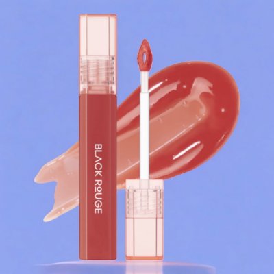 Black Rouge Half N Half Water Glow 2 HG07 Cinnamon Syrup Tint na rty 3,5 g – Zboží Dáma