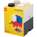 LEGO® úložné boxy Multi-Pack 4 ks černá bílá šedá – Zboží Dáma