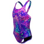 Nike Multi Print HydraStrong Swimsuit Junior Violet – Zboží Dáma