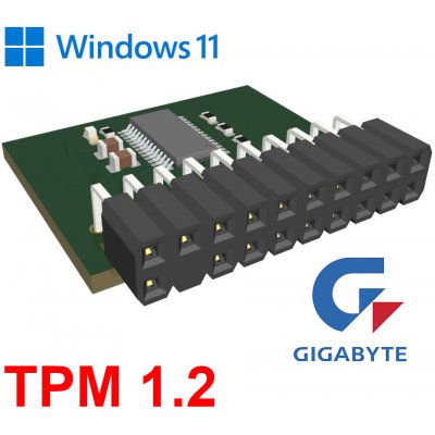 IAX (D-101) GIGABYTE D-modul special TPM 1.2 var:LPC pin:20pin pro Win11 – Zboží Živě
