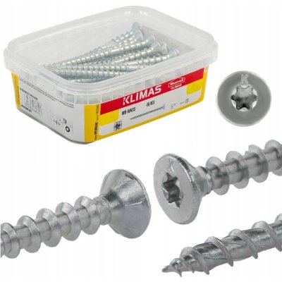 Vruty do dřeva Wkręt-Met WKSS 6 x 160 mm 100 ks – Hledejceny.cz