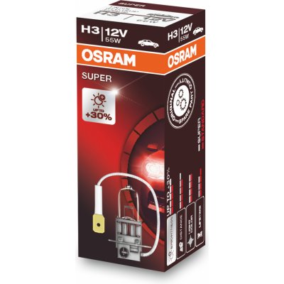 Osram Super 12V H3 PK22s 55W – Zboží Mobilmania