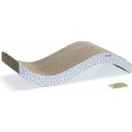 Beeztees škrabadlo pro kočky kartonové WIVA 52 x 21 x 10 cm – Zboží Dáma