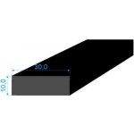 0596130 Pryžový profil 10x30mm, EPDM 70°Sh obdélníkový – Hledejceny.cz