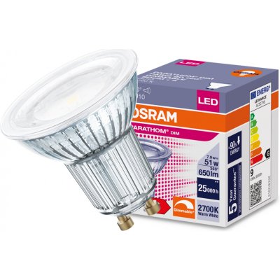 Osram LED žárovka GU10 7,9 W teplá bílá
