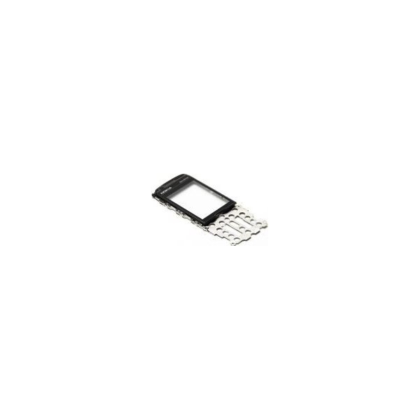 LCD displej k mobilnímu telefonu Sklíčko LCD Displeje + kryt klávesnice Nokia 5130x silver - originál