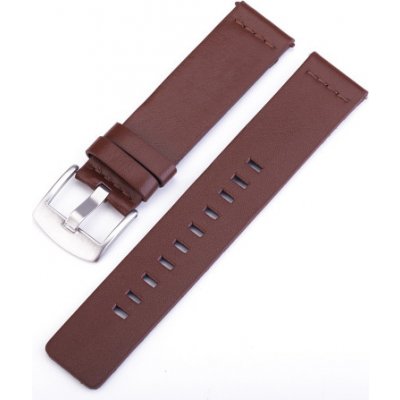BStrap Fine Leather řemínek na Xiaomi Amazfit Stratos 2/2S/3, brown SSG023C0403 – Zboží Mobilmania