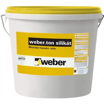 weber.ton silikát - Silikátová fasádní barva 25 kg
