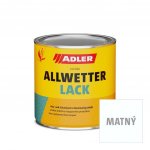 ADLER Česko Allwetterlack 0,375 l Bezbarvý mat – Sleviste.cz