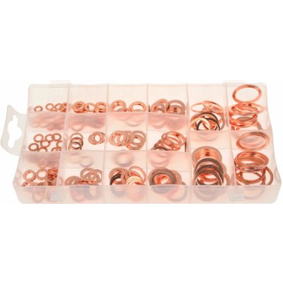 Geko G02821 Sada měděných podložek 220 ks – Sleviste.cz