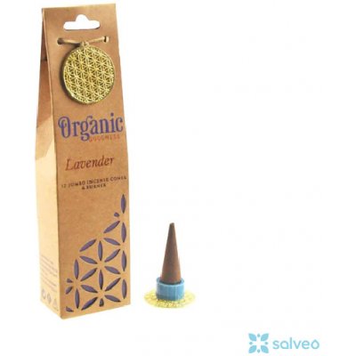 Organic Vonné kužílky Lavander 12 ks – Zboží Dáma