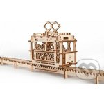 Ugears 3D mechanické puzzle Tramvaj s kolejemi 154 ks – Hledejceny.cz