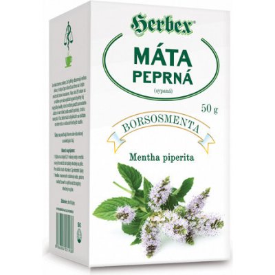 Herbex Máta peprná 50 g – Zbozi.Blesk.cz