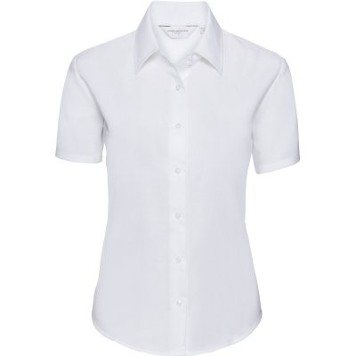 Russell košile Oxford 933F krátký rukáv dámská white – Zboží Mobilmania