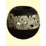 Aromatika aroma lampa Koule černá – Zboží Dáma