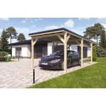 Holzbrüder Ralf na auto přírodní/černá 3 x 6 m – HobbyKompas.cz