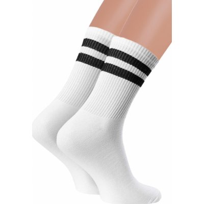 Steven pánské klasické ponožky 057/337 bílá – Zboží Mobilmania