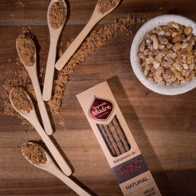 Sagrada Madre Vonné tyčinky Natural s kadidlem a Santalovým dřevem 8 ks – Hledejceny.cz