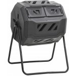 vidaXL 152232 černý 73x64x95 cm 160 l