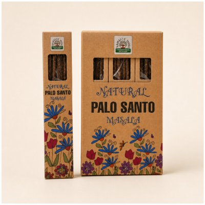 Namaste Natural Masala Dlouho hořící vonné tyčinky Palo Santo 9-11 ks – Zboží Dáma