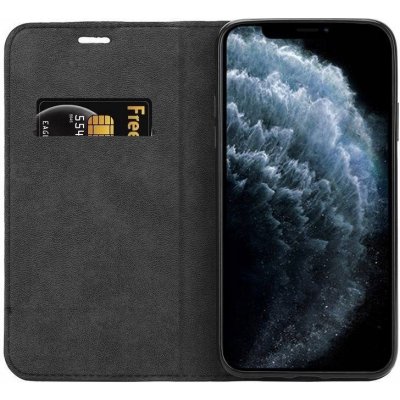 CRONG Folio Case iPhone 11 Pro Max Case s odklápěcím magnetem černé – Zbozi.Blesk.cz