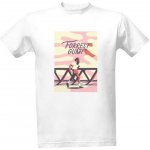 Tričko s potiskem Forrest Gump 80s film Tom Hanks pánské bílá – Zboží Dáma
