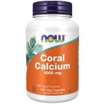 NOW Foods Coral Calcium 1000 mg 250 kapslí – Hledejceny.cz