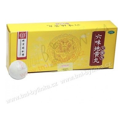 Pilulky Šest bylin Liuwei Dihuang Wan 10 ks 9 g
