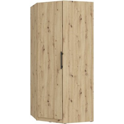 Maro Rohová šatní skříň 94x213 cm dub artisan CDXS91-D78 – Sleviste.cz