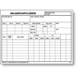 Optys 1017 Skladní karta zásob A4 – Hledejceny.cz