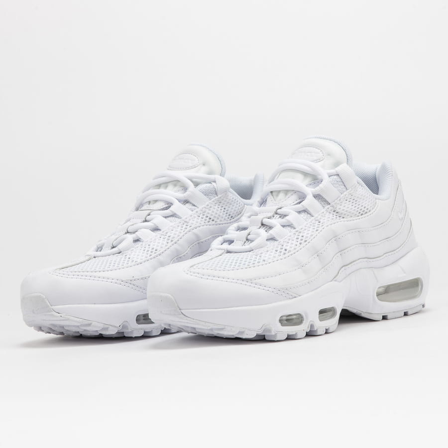 Nike W Air Max 95 white / white metallic silver