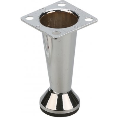 Strong Nábytková nožka kulatá s rektifikací 32 x 50 / chrom – Zboží Mobilmania