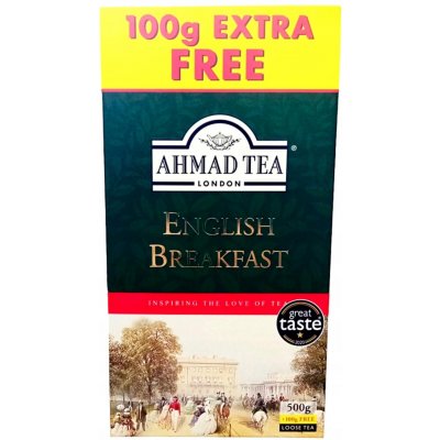 Ahmad Tea Černý čaj English Breakfast sypaný 100 g – Zboží Mobilmania