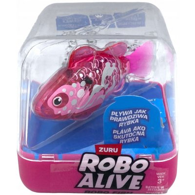 ZURU Robo Fish Rybka plovoucí rybka Růžová – Zbozi.Blesk.cz