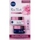 Nivea Rose Touch krém denní 50 ml + noční 50 ml dárková sada